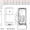Комбинированный бойлер DRAZICE OKC 125/1 m² 47069