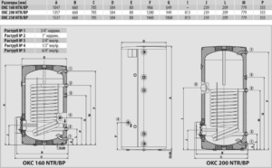 Бойлер косвенного нагрева DRAZICE OKC 250 NTR/BP