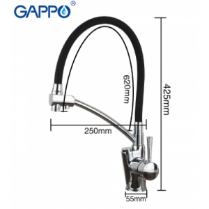 Смеситель для кухни с выходом для питьевой воды GAPPO G4398-11