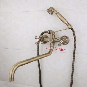 Смеситель для ванны Frap F2619-4 латунный