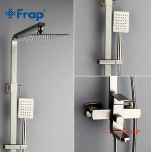 Душевая система Frap F2421 нержавейка