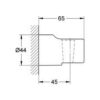 Кронштейн для ручного душа Grohe Relexa plus 28622000 58279