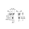 Наполнительный механизм для унитаза Grohe 37095000 58296