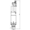 Сливной механизм для унитаза Grohe 42253000 58319
