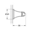 Крючок Grohe Grandera 40631000 62916