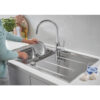 Набор Grohe мойка кухонная K400 31570SD0 + смеситель Concetto 32663001 58628