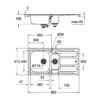 Кухонная мойка Grohe Sink K400+ 31569SD0 58634