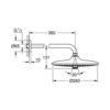 Лейка для верхнего душа с держателем Grohe Euphoria 260 26458000 58745