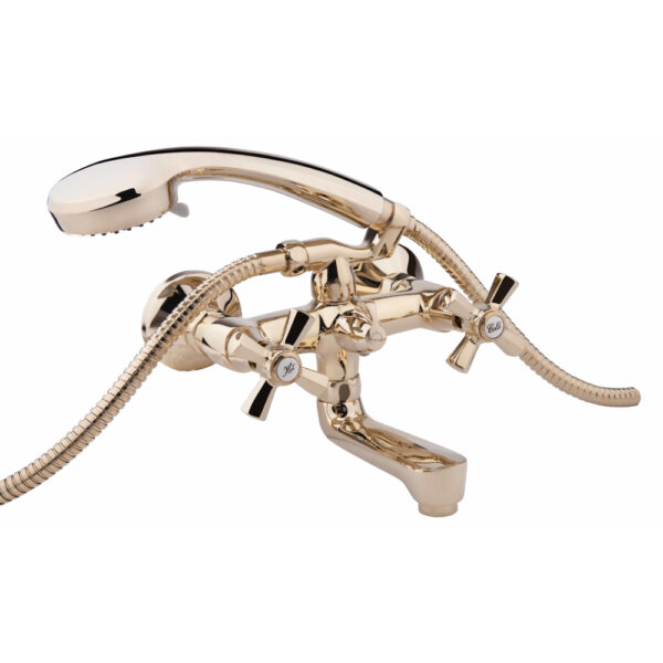 Смеситель для ванны Qtap Liberty ORO 140-2 фото 
