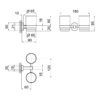 Стакан двойной Qtap Liberty ORO 1155 59262