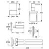 Набор аксессуаров Grohe Essentials 40846001 59384