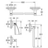 Набор аксессуаров Grohe Essentials 40776001 59727