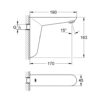 Внешняя часть бесконтактного крана для раковины Grohe Euroeco Cosmopolitan E 36274000 59809
