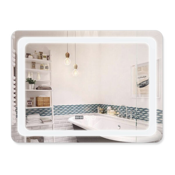 Зеркало Qtap Mideya 800х600 (DC-F908) с LED-подсветкой и антизапотеванием QT2078F908W фото 