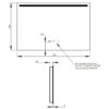 Зеркало Qtap Mideya 800х600 (DC-F915) с LED-подсветкой и антизапотеванием QT2078F915W 60056