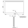 Зеркало Qtap Mideya 1000х600 (DC-F609) с LED-подсветкой и антизапотеванием QT2078F609W 60061