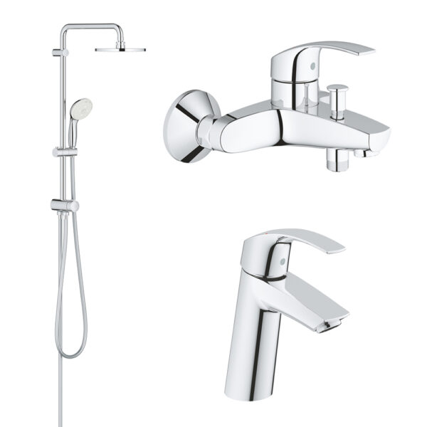 Набор смесителей Grohe Eurosmart UA123389M0 фото 