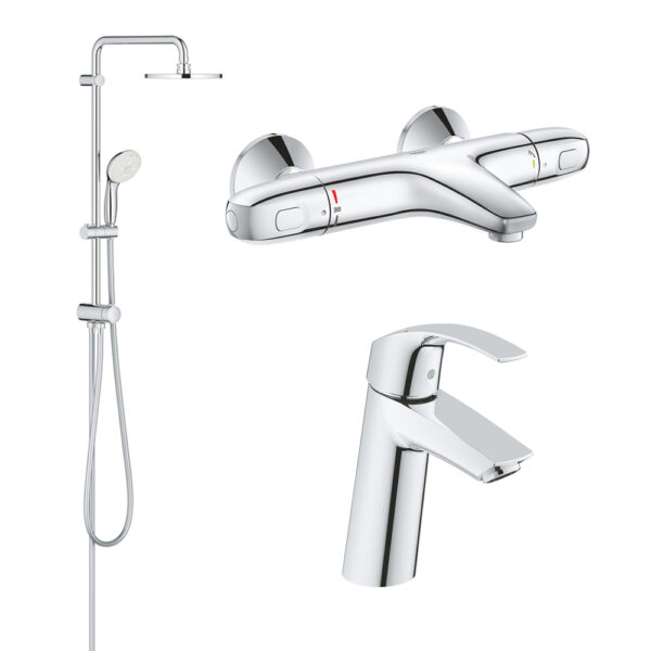Набор смесителей Grohe Eurosmart UA34102TS0 фото 
