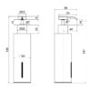 Дозатор для жидкого мыла Qtap Liberty ANT 1152-2 62046