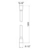 Шланг для душа Qtap Hadice PVC120C 1,20 м 63256