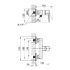 Смеситель для душа Qtap Planice 4015107C 63532