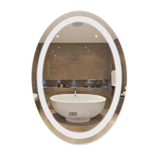 Зеркало Qtap Mideya 500х700 (DC-F805) с LED-подсветкой и антизапотеванием QT2078F805W фото 