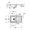 Кухонная мойка Grohe Sink K200 31552SD1 62642