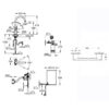 Набор Grohe смеситель для кухни с бойлером Red Duo 30083001 M-size + полотенцедержатель Selection Cube 40807000 65540