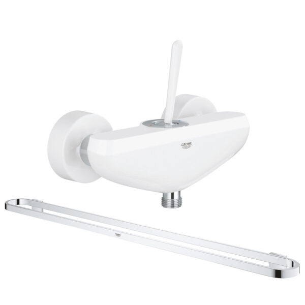 Набор Grohe смеситель для душа Eurodisc Joy 23430LS0 + полотенцедержатель Selection 41058000 фото 