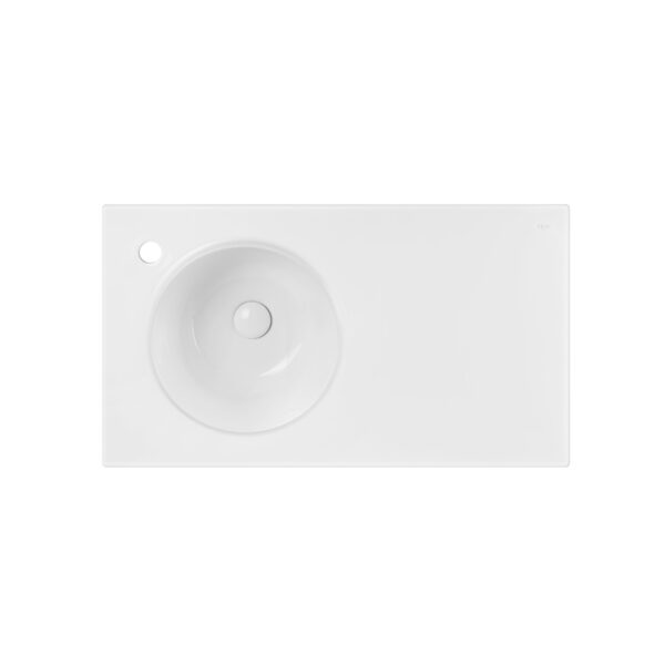 Раковина Qtap Virgo 800х460х300 White с донным клапаном QT1811FL8130ALLW фото 