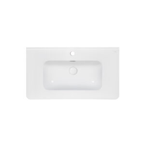 Раковина Qtap Albatross 9H 800х460х180 White с донным клапаном QT01119080HW
