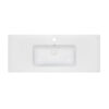Раковина Qtap Albatross E49 1200х490х200 White с донным клапаном QT01119120E49W