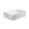 Раковина-чаша Qtap Tern 475х370х140 White с донным клапаном QT17112074W 67125