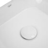 Раковина-чаша Qtap Scorpio 350х390х120 White с донным клапаном QT14112241W 67147