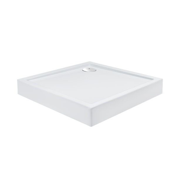 Душевой поддон Qtap Tern 309912C 90x90x12 см + сифон фото 