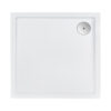 Душевой поддон Qtap Tern 309912C 90x90x12 см + сифон 67054