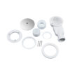 Душевой поддон Qtap Tern 309912C 90x90x12 см + сифон 67056