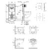 Набор инсталляция 4 в 1 Grohe Rapid SL 38772001 + унитаз с сиденьем Qtap Cardinal QT0433C660HW 67330