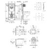 Набор инсталляция 4 в 1 Grohe Rapid SL 38722001 + унитаз с сиденьем Qtap Robin QT13332141ERW 67428