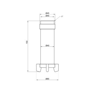 Фильтрующий катридж Icma для фильтров 1″х1″ 1/4 №752