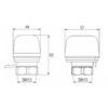 Сервопривод Icma 230V тип открытый №980 (NA) 73974