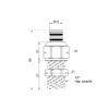 Переходник обжимной Icma 16х1/2″ НР №531 74009