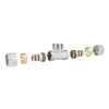 Тройник обжимной Icma 20х3/4″х20 НР №547 75016