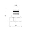 Наконечник Icma 1/2″ 16х2 №98 74266