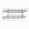 Коллектор группа ICMA A2K013 1″ х 11 73083