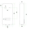 Водонагреватель Thermo Alliance 100 л, сухой ТЭН 2 кВт (0,8+1,2) (DT100V20GPDD) 72188