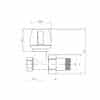 Кран радиаторный Icma 1/2″ прямой №813 73398