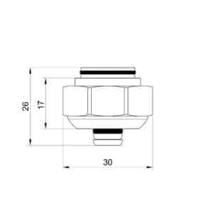 Фитинг ICMA 101 3/4″ – 16×2 евроконус