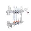 Коллекторная группа ICMA 1″ x 3 выхода, с расходомерами K0111