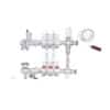 Коллекторная группа ICMA 1″ x 3 выхода, с расходомерами K0111 74715